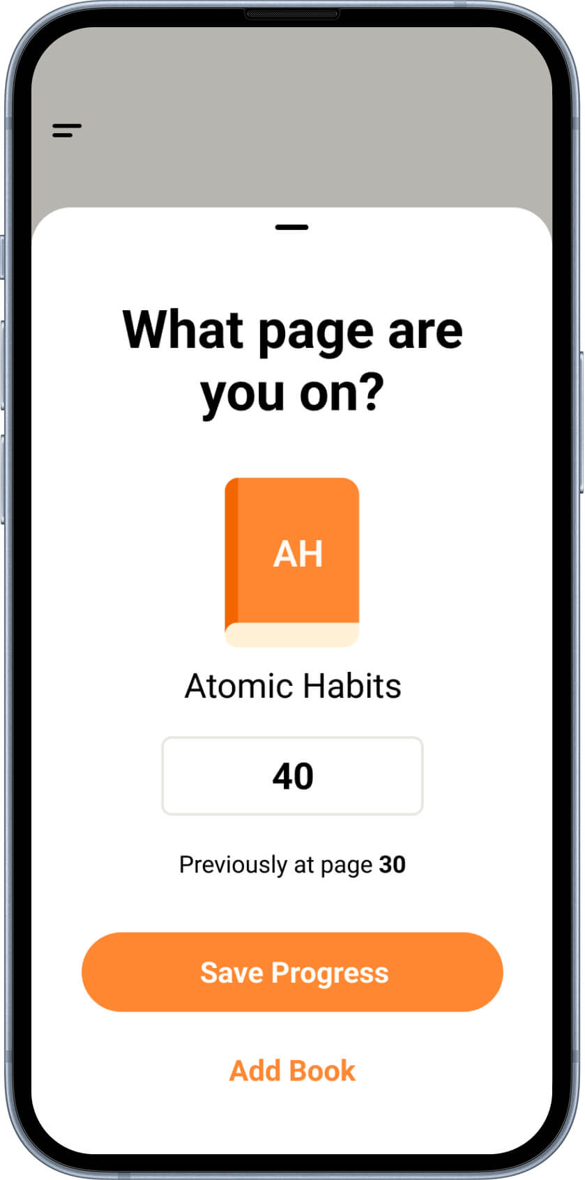 App screen 1